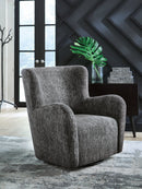 Rowenburg Swivel Glider Accent Chair - 5th Ave Furniture
