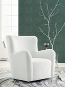 Rowenburg Swivel Glider Accent Chair - 5th Ave Furniture