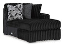 Midnight-Madness Sectional with Chaise - 5th Ave Furniture