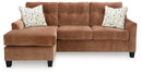 Amity Bay Sofa Chaise Sleeper - 5th Ave Furniture
