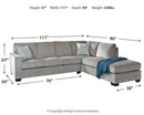 Altari Sectional with Chaise - 5th Ave Furniture