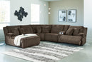 Top Tier Reclining Sectional with Chaise - 5th Ave Furniture