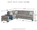Altari Sectional with Chaise - 5th Ave Furniture