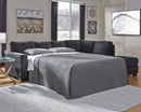 Altari Sleeper Sectional with Chaise - 5th Ave Furniture