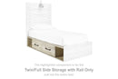 Cambeck Youth Bed with 2 Storage Drawers - 5th Ave Furniture