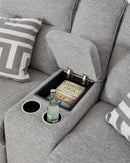 Biscoe Power Reclining Loveseat - 5th Ave Furniture