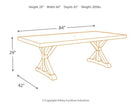 Beachcroft Outdoor Dining Table - 5th Ave Furniture