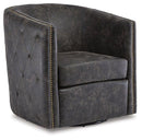 Brentlow Swivel Accent Chair - 5th Ave Furniture
