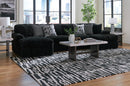 Midnight-Madness Sectional with Chaise - 5th Ave Furniture
