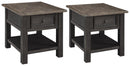 Tyler Creek End Table Set - 5th Ave Furniture