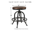 Valebeck Counter Height Bar Stool - 5th Ave Furniture