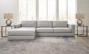 Amiata Sectional with Chaise - 5th Ave Furniture