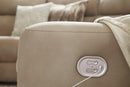 Next-Gen DuraPella Power Reclining Sectional Loveseat with Console - 5th Ave Furniture
