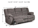 Tulen Reclining Sofa - 5th Ave Furniture