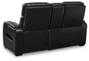 Boyington Power Reclining Loveseat with Console - 5th Ave Furniture