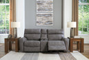 Next-Gen DuraPella Power Reclining Sectional Loveseat with Console - 5th Ave Furniture