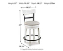 Valebeck Counter Height Bar Stool - 5th Ave Furniture