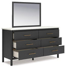 Cadmori Dresser and Mirror - 5th Ave Furniture