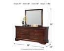 Alisdair Dresser and Mirror - 5th Ave Furniture