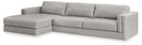 Amiata Sectional with Chaise - 5th Ave Furniture