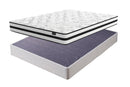 8 Inch Chime Innerspring Mattress Set - 5th Ave Furniture