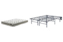 8 Inch Chime Innerspring Mattress Set - 5th Ave Furniture