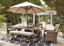 Beachcroft Outdoor Dining Table - 5th Ave Furniture