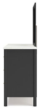 Cadmori Dresser and Mirror - 5th Ave Furniture