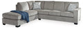 Altari Sleeper Sectional with Chaise - 5th Ave Furniture