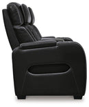 Boyington Power Reclining Loveseat with Console - 5th Ave Furniture