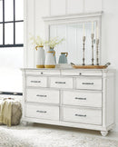 Kanwyn Dresser and Mirror - 5th Ave Furniture