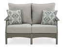 Visola Outdoor Sofa and Loveseat Set - 5th Ave Furniture