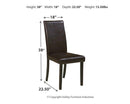 Kimonte Dining Chair - 5th Ave Furniture