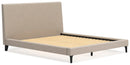 Cielden Upholstered Bed with Roll Slats - 5th Ave Furniture