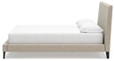 Cielden Upholstered Bed with Roll Slats - 5th Ave Furniture