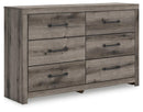 Graystorm Dresser and Mirror - 5th Ave Furniture