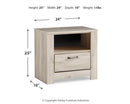 Bellaby Nightstand - 5th Ave Furniture