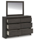 Fraluna Dresser and Mirror - 5th Ave Furniture