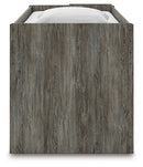 Frandern Loft Bed with Bookcase and Drawer Storage - 5th Ave Furniture