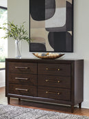 Dantenton Dresser and Mirror