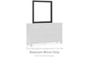 Lanolee Bedroom Mirror - 5th Ave Furniture