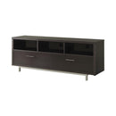 Casey 2-drawer Rectangular TV Console Cappuccino - 5th Ave Furniture