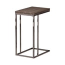 Pedro Expandable Top Accent Table Weathered Grey and Black - 5th Ave Furniture