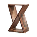 Lily Geometric Accent Table Natural - 5th Ave Furniture