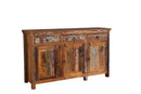 Harper 4-drawer Accent Cabinet Reclaimed Wood - 5th Ave Furniture