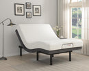 Clara Eastern King, E.King, Queen, & Twin XL Adjustable Bed Base Grey and Black