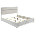 Miranda California King, E.King, Queen, Full, & Twin Bed Black & White image