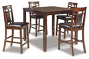 Bennox Counter Height Dining Table and Bar Stools (Set of 5) - 5th Ave Furniture
