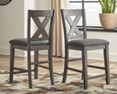 Caitbrook Counter Height Upholstered Bar Stool - 5th Ave Furniture