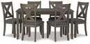Caitbrook Dining Table and Chairs (Set of 7) - 5th Ave Furniture